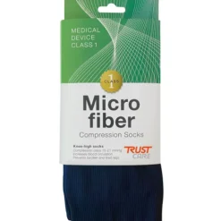 Trust Care Microfiber Compression Socks Mörkblå M