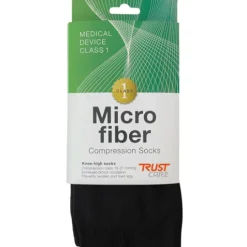 Trust Care Microfiber Compression Socks Svart L
