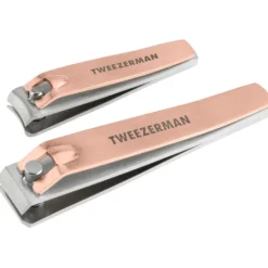 Tweezerman Retail Combo Clipper Set Rose Gold