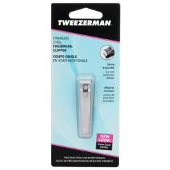 Tweezerman Stainless Steel Fingernail Clipper