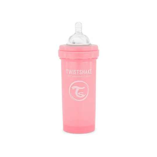 Twistshake Anti-Colic Pastell Rosa 260 ml