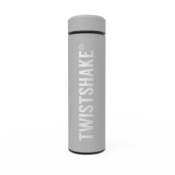 Twistshake Hot or Cold Bottle 420 ml Pastell Grå
