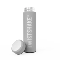 Twistshake Hot or Cold Bottle 420 ml Pastell Grå