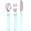 Twistshake Äta Själv-Bestick Stainless Steel 12+m Pastell Blå
