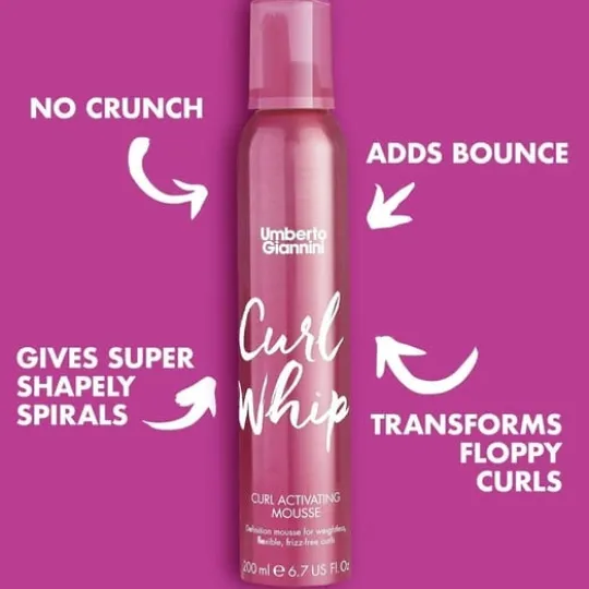 Umberto Giannini Curl Whip Curl Mousse 200 ml