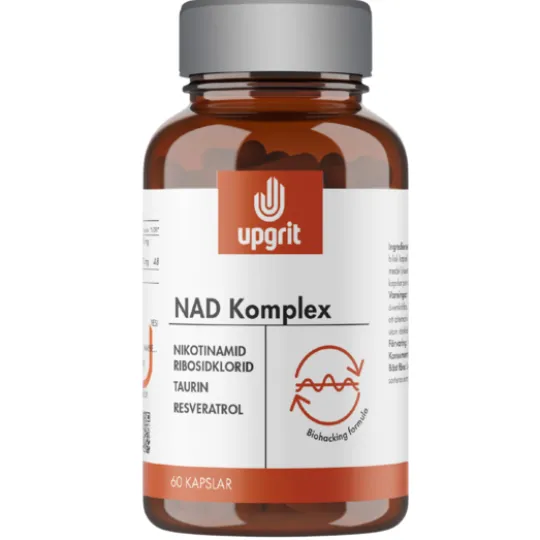 Upgrit NAD-Komplex 60 kapslar