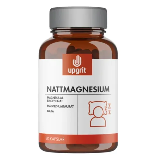 Upgrit Nattmagnesium 90 kapslar