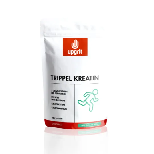 Upgrit Trippel Kreatin Äpple 300 g