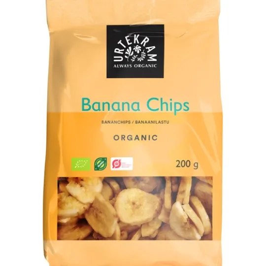 Urtekram Bananchips EKO 200 g