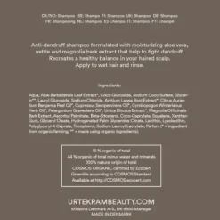 Urtekram Nettle Shampoo dandruff Organic 250 ml
