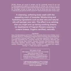 Urtekram Soothing Lavender Body Wash Organic 500 ml