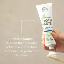 Urtekram Tandkräm Mint Fluor EKO 75 ml