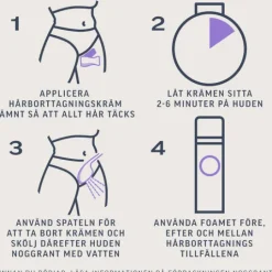 Veet Expert Hårborttagningskit för Intimområde 2 x 50 ml
