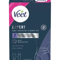 Veet Expert Hårborttagningskit för Intimområde 2 x 50 ml