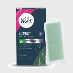Veet Expert Wax Strips Ben & Kropp Torr Hud 20 st
