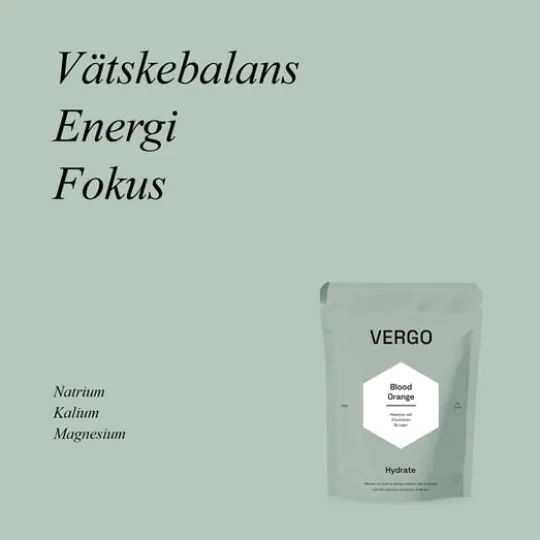 VERGO Hydrate Blood Orange 30 brustabletter