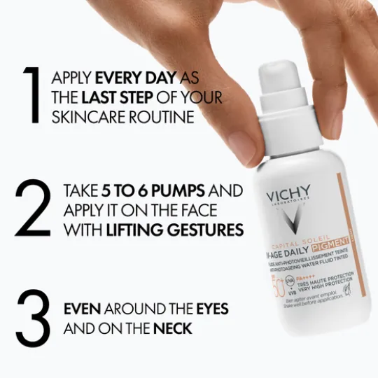 Vichy Capital Soleil UV-age Daily Pigment Light SPF50+ 40 ml