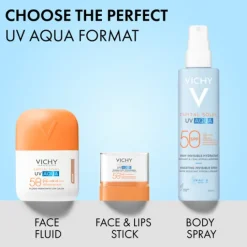 Vichy Capital Soleil Uv-aqua Hydrating Invisible Stick SPF50+ 10 g