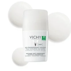 Vichy Deodorant Antiperspirant Roll On 48H White 50 ml