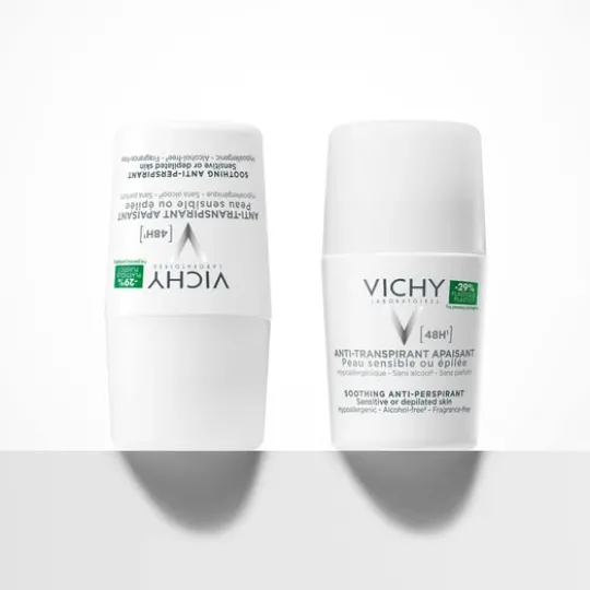 Vichy Deodorant Antiperspirant Roll On 48H White 50 ml