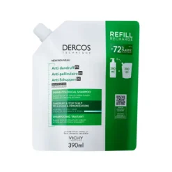 Vichy Dercos Anti-Dandruff Shampoo Normal to Oily Hair Refill 390 ml