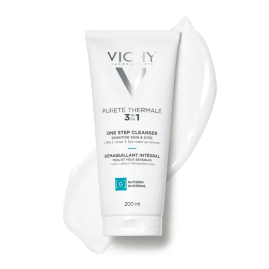 Vichy Pureté Thermale 3-in-1 One step Cleanser Sensitive Skin 200 ml
