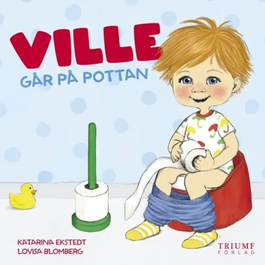 Ville går på pottan