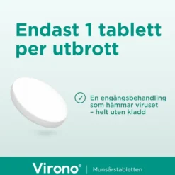 Virono 50 mg häftande buckaltablett 1 st