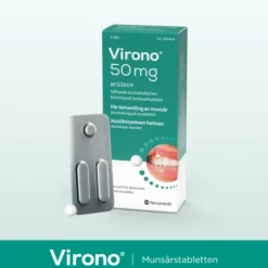 Virono 50 mg häftande buckaltablett 1 st