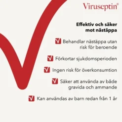 Viruseptin Avsvällande Nässpray mot Nästäppa 20 ml