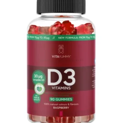 VitaYummy D3 Raspberry 90 gummies