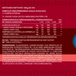 VitaYummy Omega-3 Peach 60 gummies