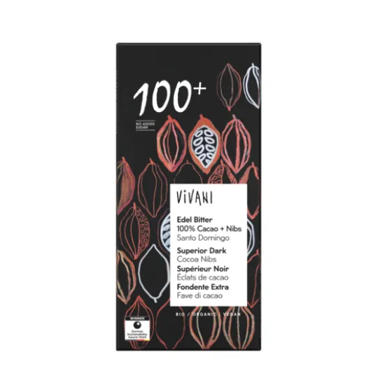 Vivani 100% Nibs EKO 80 g