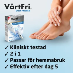 Vårtfri Duo Power Fryspenna 10 ml & Syrapenna 1,5 g