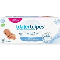 WaterWipes Baby Wipes 9x48-pack