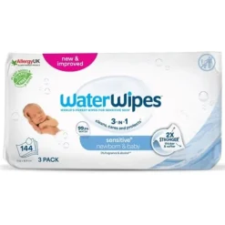 WaterWipes Baby Wipes 3x48-pack