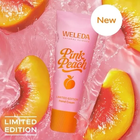 Weleda Pink Peach Hand Cream Limited Edition 50 ml