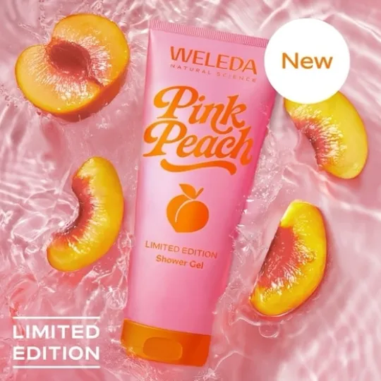 Weleda Pink Peach Shower Gel Limited Edition 200 ml