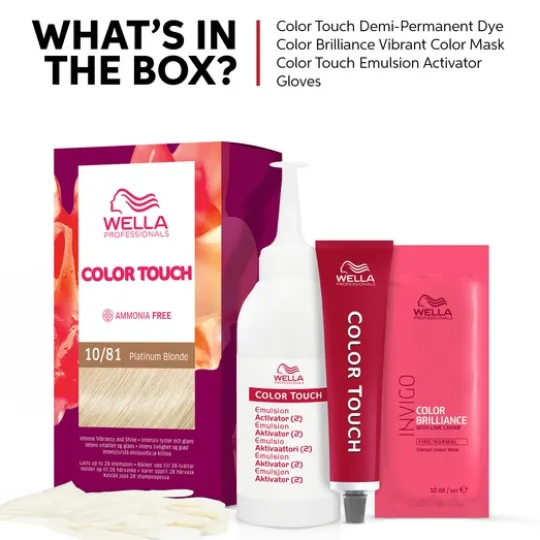 Wella Color Touch Deep Brown Golden Tobacco 7/73 130 ml