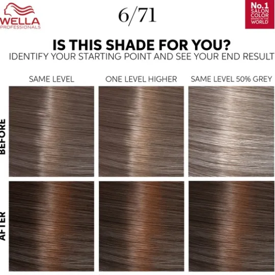 Wella Color Touch Deep Brown Medium Maple Brown 6/71 130 ml