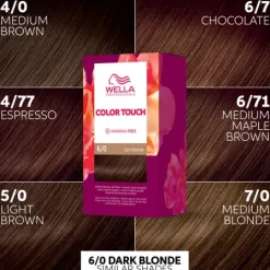 Wella Color Touch Kit 6/0 Dark Blonde 130 ml