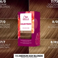 Wella Color Touch Rich Natural Medium Ash Blonde 7/1 130 ml
