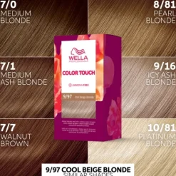 Wella Color Touch Rich Natural Cool Beige Blonde 9/97 130 ml