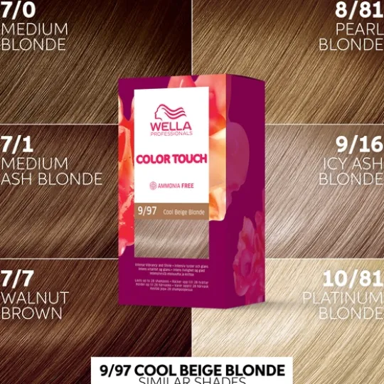 Wella Color Touch Rich Natural Cool Beige Blonde 9/97 130 ml