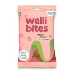 Wellibites Päron & Melon 70 g