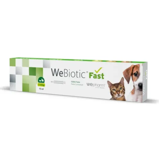 Wepharm WeBiotic Fast pasta (<12 kg) 15 ml