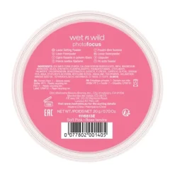 Wet n Wild Photo Focus Loose Setting Powder Soft Pink 20 g