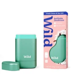Wild Aqua Case and Fresh Cotton & Sea Salt Deo Starter Pack 40 g