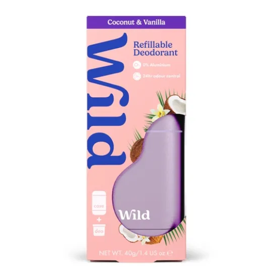 Wild Purple Case and Coconut & Vanilla Deo Starter Pack 40 g