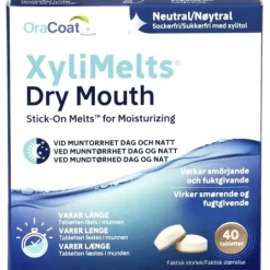 Xylimelts Tablett mot Muntorrhet Neutral 40 st